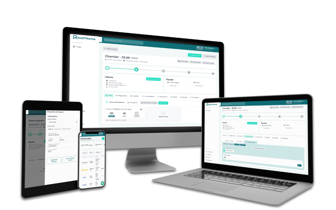 En 2025, Revel’Home accélère : + 85% de clients pro, de nouvelles fonctionnalités et une nouvelle interface tournée vers la performance