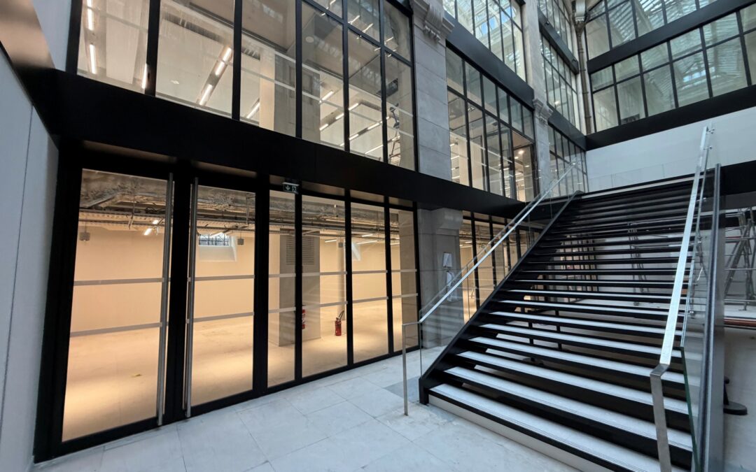 A BATIMAT, MAF ATLANTIQUE LE SEUL FABRICANT A PROPOSER UNE GAMME COMPLETE DE PORTES VITREES COUPE FEU